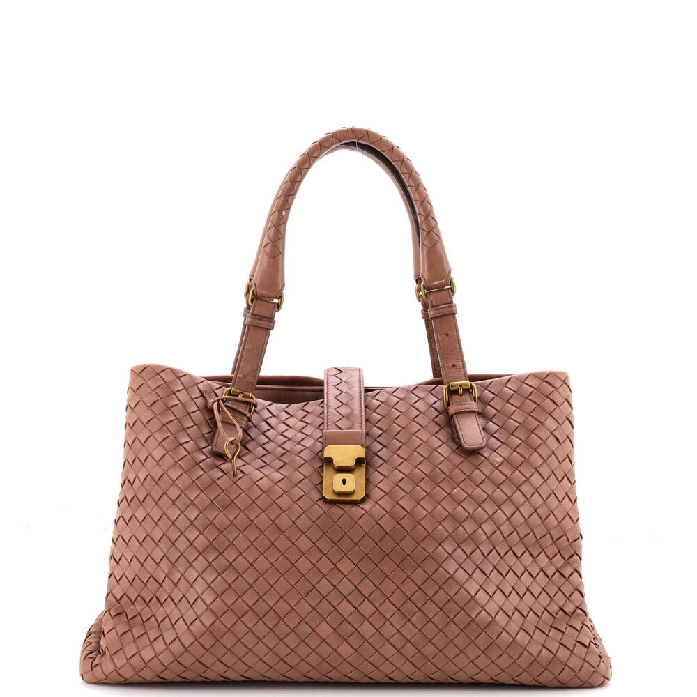 Bottega Veneta Medium Roma Bag Intrecciato Nappa